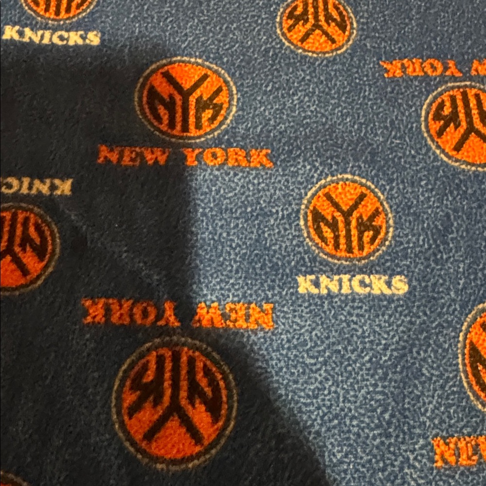 Adidas Blue NY Knicks Pajama Pants - Picture 2 of 4
